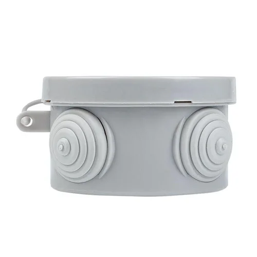 Коробка распаячная КМР-040-039 наружная с крышкой 85х40 АБС 4 мембранных ввода IP54 EKF plc-kmr-040-