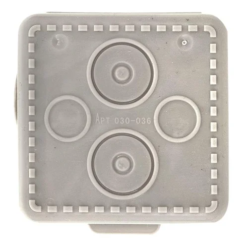 Коробка распаячная КМР-030-036 пылевлагозащ. 65х65х50 4 мембранных ввода PROxima EKF plc-kmr2-030-03