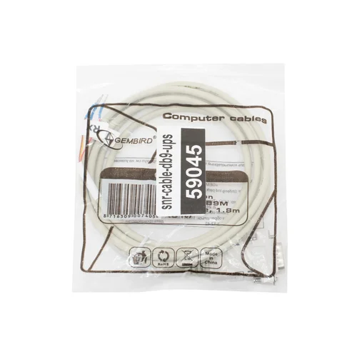 Кабель интерфейсный для ИБП, RS232-DB9(M)