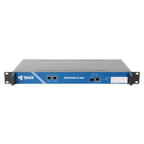 32-канальный DVB-C Модулятор SNR IPQAM-32 NGE