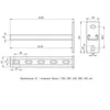 Консоль STRUT 41х21 L250 сталь EKF stk412125
