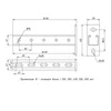 Консоль STRUT 41х41 L550 сталь EKF stk414155