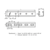 Профиль STRUT 41х41 L300 2.5мм EKF stp414130x2.5