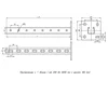 Стойка STRUT 41х41 L400 сталь EKF sts414140