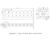 Стойка STRUT двойная 41х41 L700 сталь HDZ EKF stsd414107-HDZ