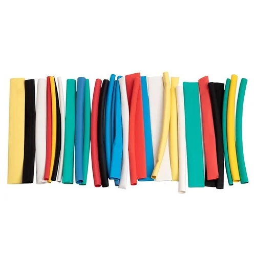 Набор трубок термоусадочных ТУТ 3/1.5; 4/2; 5/2.5; 6/3; 8/4 (6 цветов по 5шт 100мм) PROxima EKF tut-