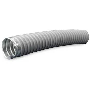 Металлорукав в ПВХ изоляции МРПИ НГ 20 d20мм без протяжки сер. (уп.50м) ГОФРОМАТИК/ЗЭТАРУС zeta41921