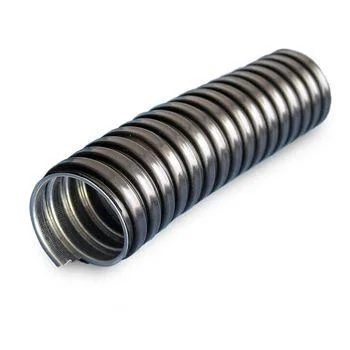 Металлорукав в ПВХ изоляции МРПИ НГ 32 УХЛ1 d32мм без протяжки морозостойкий черн. (уп.20м) ГОФРОМАТ