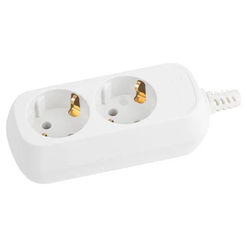 Колодка удлинителя 2-м с заземл. KX-2e Эра Б0028339