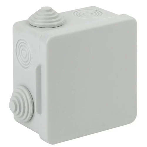 Коробка распаячная ОП КОР 80х80х50мм с гермовводами 7 входов IP54 Эра Б0037443