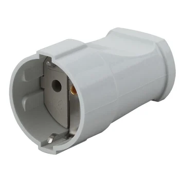 Розетка кабельная с заземл. прямая 16А бел. Rx2-W ЭРА Б0039682