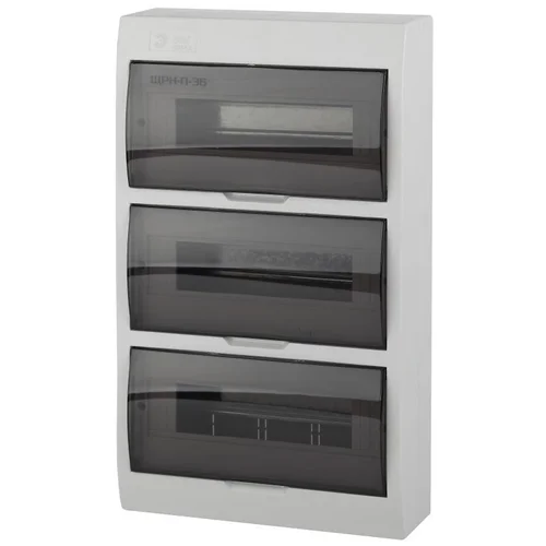 Бокс ЩРН-П-36 мод. навесной пластик IP41 SIMPLE NO-box_simple-plastic_36_surface ЭРА Б0041529