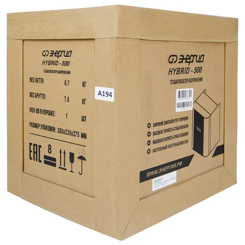 Стабилизатор напряжения Энергия Voltron 3D II 10000/3