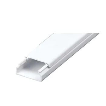 Кабель-канал 80х40 L2000 с двойным замком пластик Урал Пак КК-19080040-024